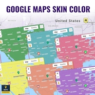 Google Maps Skin Color