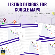 Listing Designs For Google Maps
